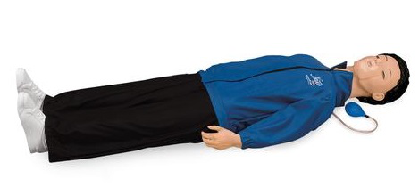 Maniquí de tamaño completo con RCP Metrix e iPad Life/form® CPARLENE Nasco LF03993 [LF03711U]