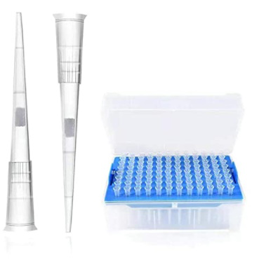 Puntas de pipeta filtrantes de 10 ul 96 puntas/paquete de estante x 10 estantes (960 puntas)