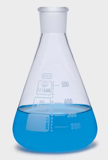MATRAZ ESMERILADO CON TAPA N/S 29/32 X 100 ML - ISOLAB ALEMAN