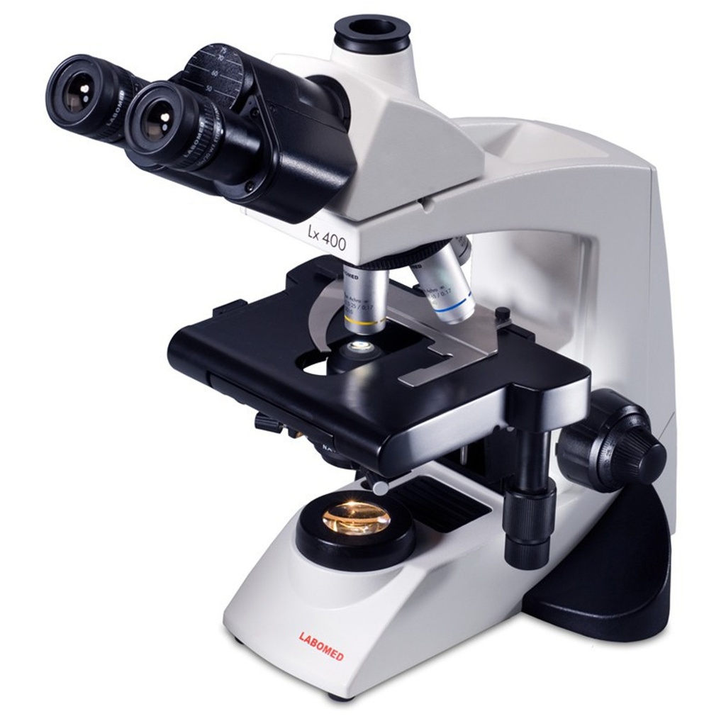 Microscopio trinocular LED de contraste de fase con kit de campo oscuro Labomed Lx400 LBO9126017T-4050