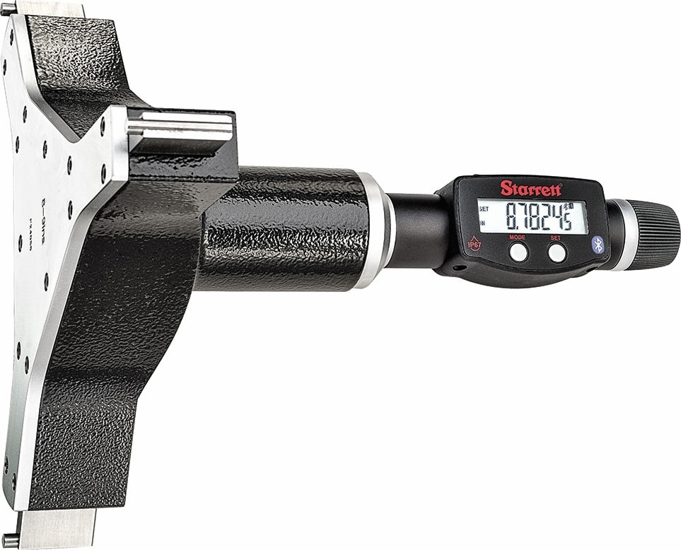 Micrómetro interno Bluetooth 8-9"-200-225 mm-3 puntos Starrett 770BXTZ-9
