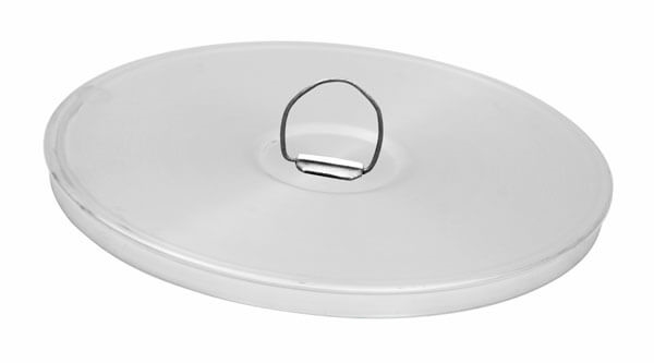 Tapa de tamiz de acero inoxidable de 3 pulgadas con anillo Gilson V3SFXCR